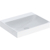 Geberit One Classic Waste 600mm 0 Tap Hole Countertop Basin w/o Overflow - White