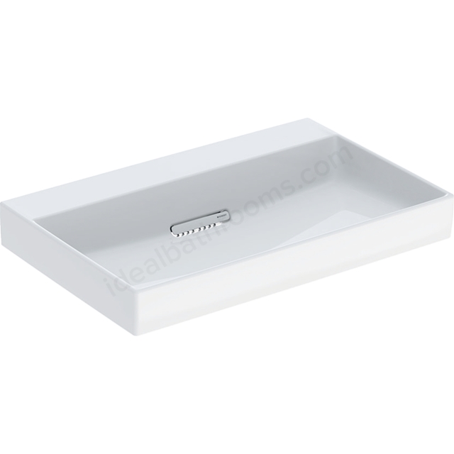 Geberit One Innovative Waste 750mm 0 Tap Hole Countertop Basin - White