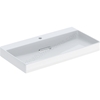 Geberit One Innovative Waste 900mm 1 Tap Hole Countertop Basin - White