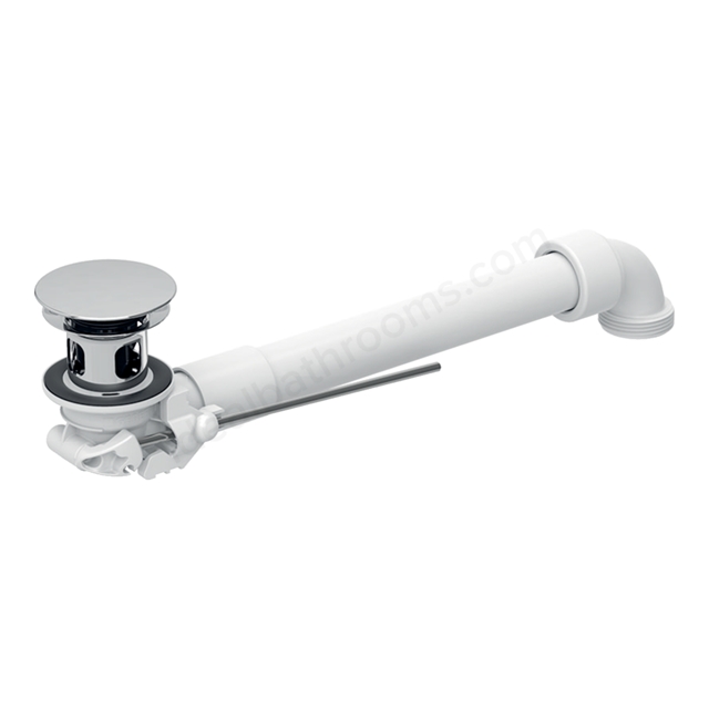 Geberit Space-Saving Washbasin Lever Waste & Chrome Plug