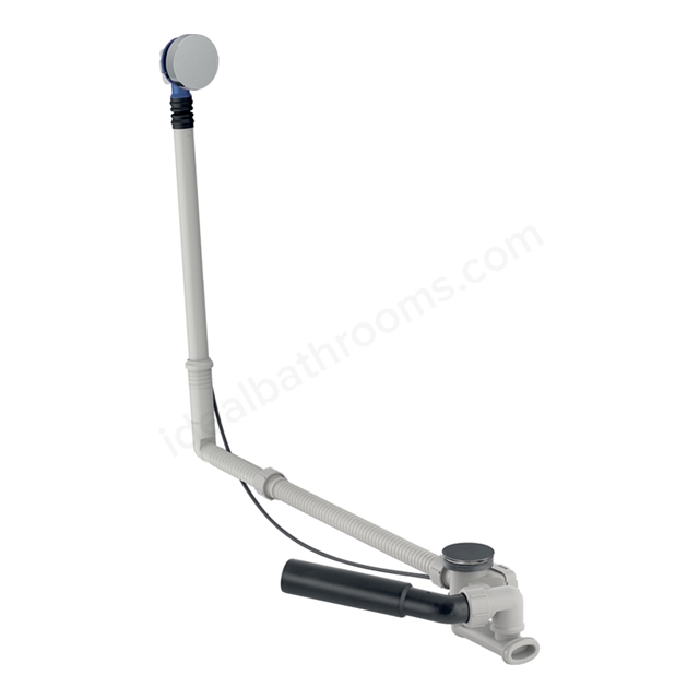 Geberit Turn Handle Bath Waste 730mmL (Large), Ready-to-Fit Set, Chrome