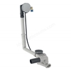 Geberit Inlet & Turn Handle Bath Waste 260mmL (Standard), Ready-to-Fit Set, Chrome