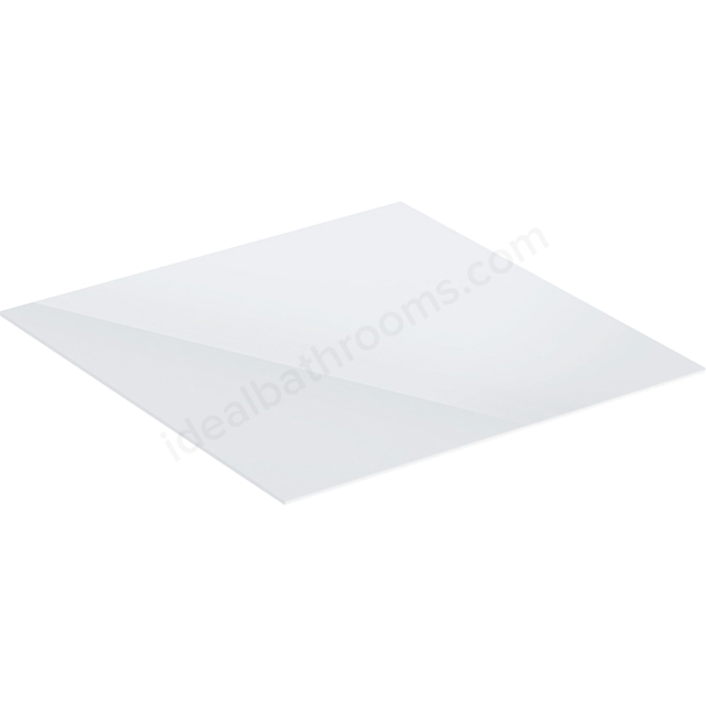 Geberit One 450mm Cover for Low Cabinet & Side Element - White/Glass