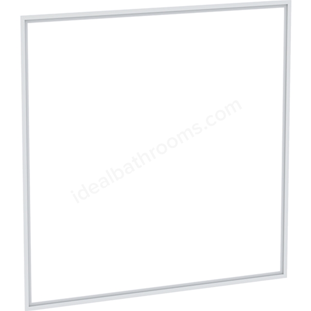 Geberit One Cover Frame 600mm Concealed Installation Mirror Cabinet - Anodised Aluminium