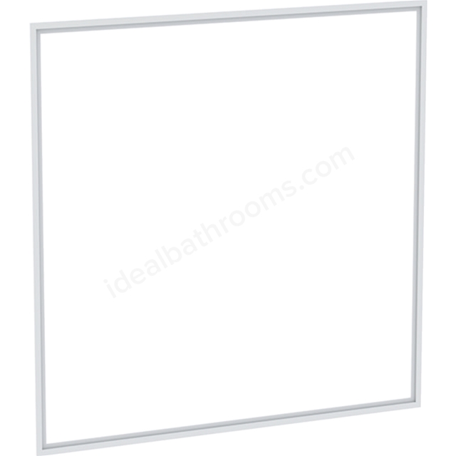 Geberit One Cover Frame 900mm Concealed Installation Mirror Cabinet - Anodised Aluminium