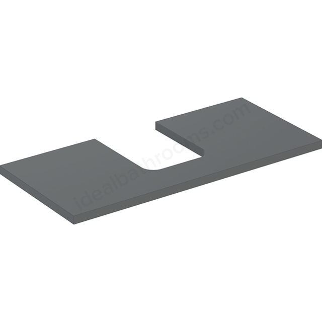 Geberit One Central Cut-out 1050mm Washtop - Matt Lava