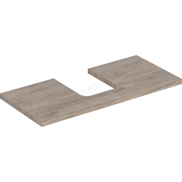 Geberit One Central Cut-out 1050mm Washtop - Hickory