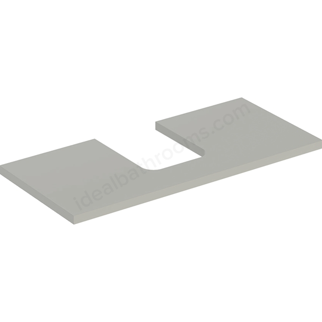 Geberit One Central Cut-out 1050mm Washtop - Matt Greige