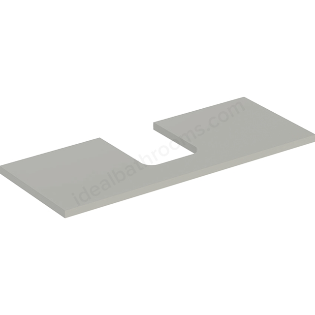 Geberit One Central Cut-out 1200mm Washtop - Matt Greige