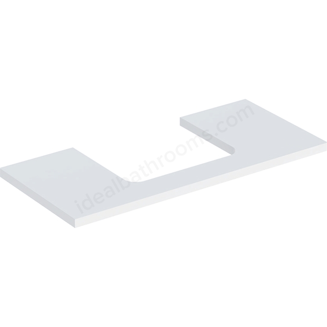 Geberit One Central Cut-out 1050mm Washtop - Matt White