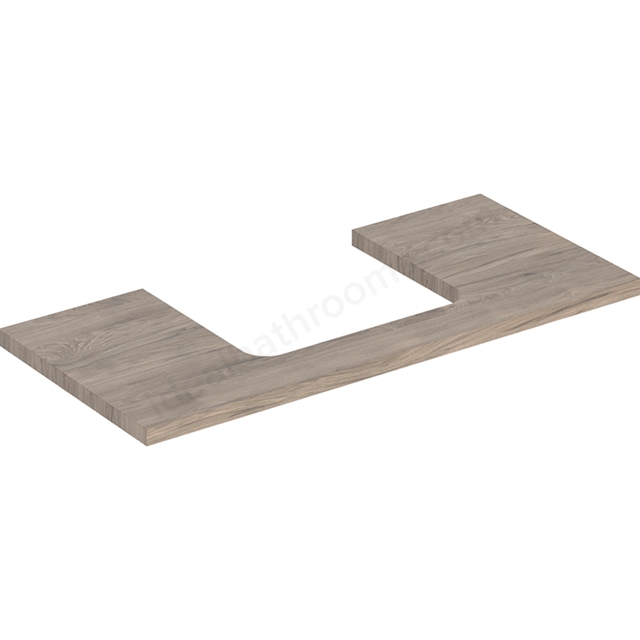 Geberit One Central Cut-out 1050mm Washtop - Hickory
