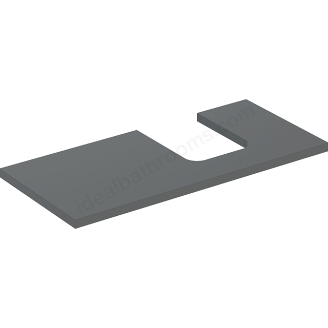 Geberit One Right Cut-out 1050mm Washtop - Matt Lava