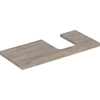 Geberit One Right Cut-out 1050mm Washtop - Hickory