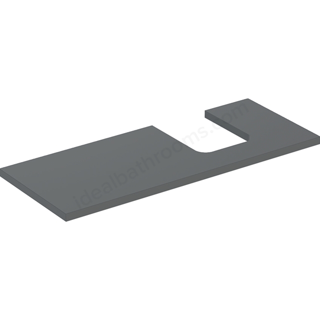 Geberit One Right Cut-out 1200mm Washtop - Matt Lava