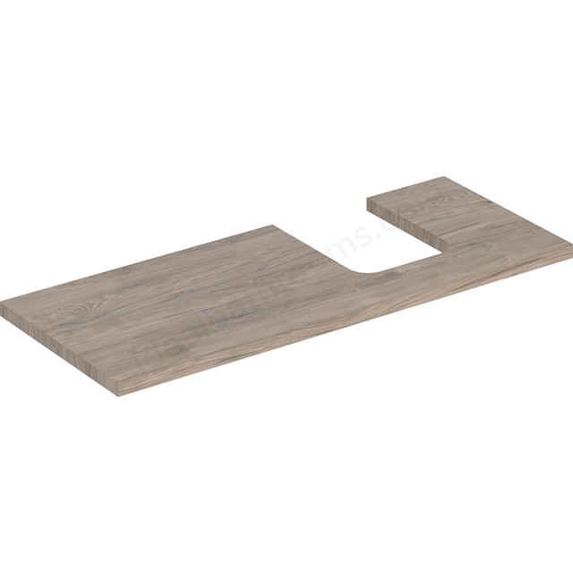 Geberit One Right Cut-out 1200mm Washtop - Hickory