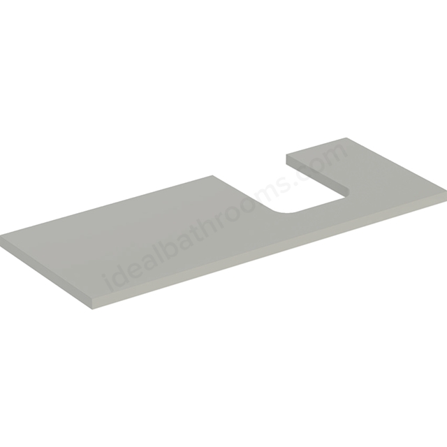 Geberit One Right Cut-out 1200mm Washtop - Matt Greige