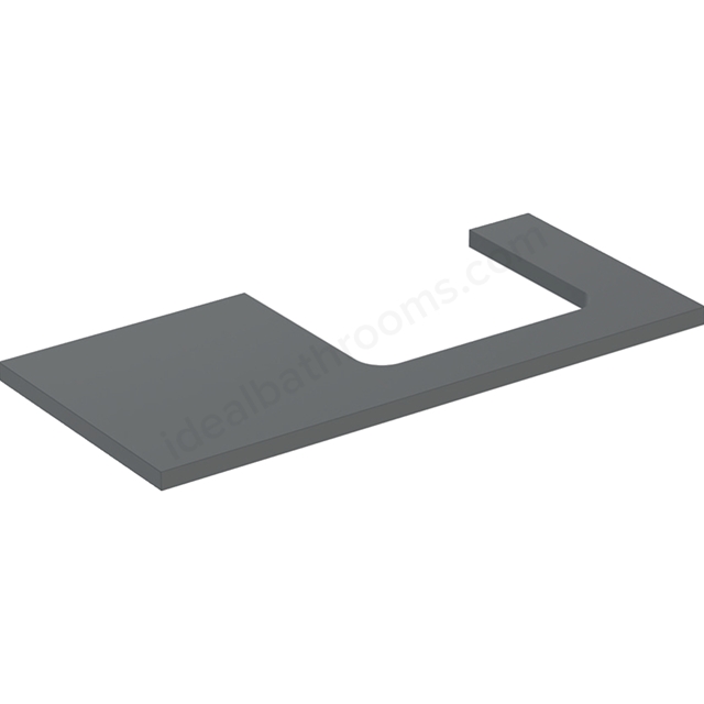 Geberit One Right Cut-out 1050mm Washtop - Matt Lava