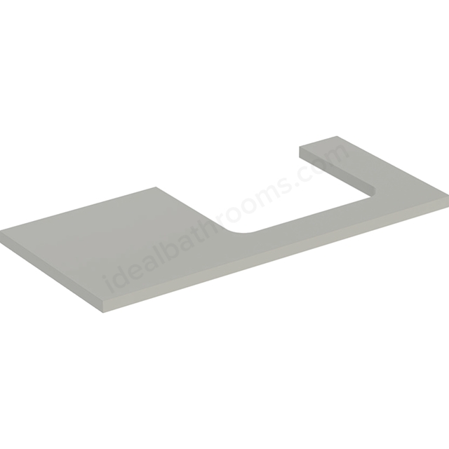 Geberit One Central Cut-out 1200mm Washtop - Matt Greige