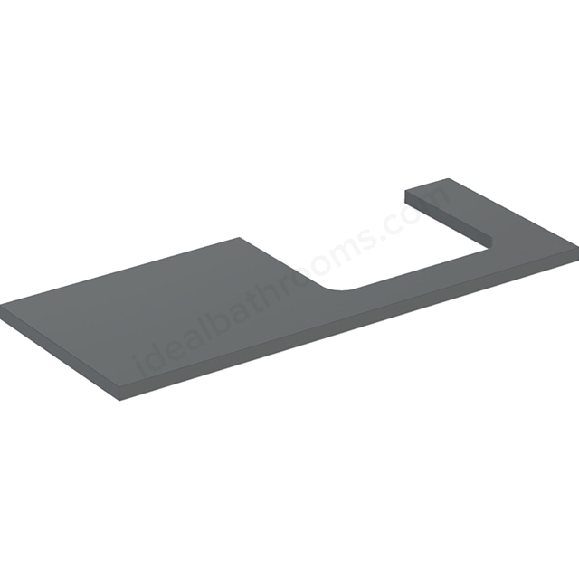 Geberit One Right Cut-out 1200mm Washtop - Matt Lava