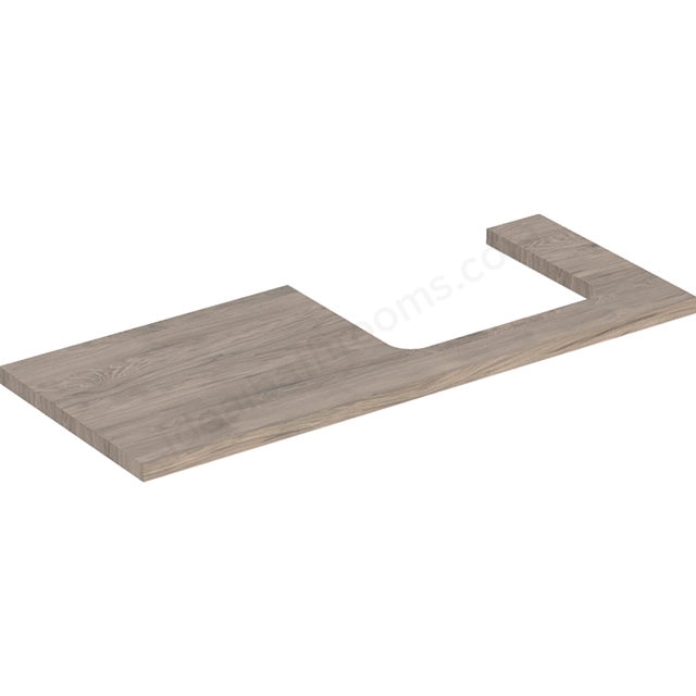 Geberit One Right Cut-out 1200mm Washtop - Hickory