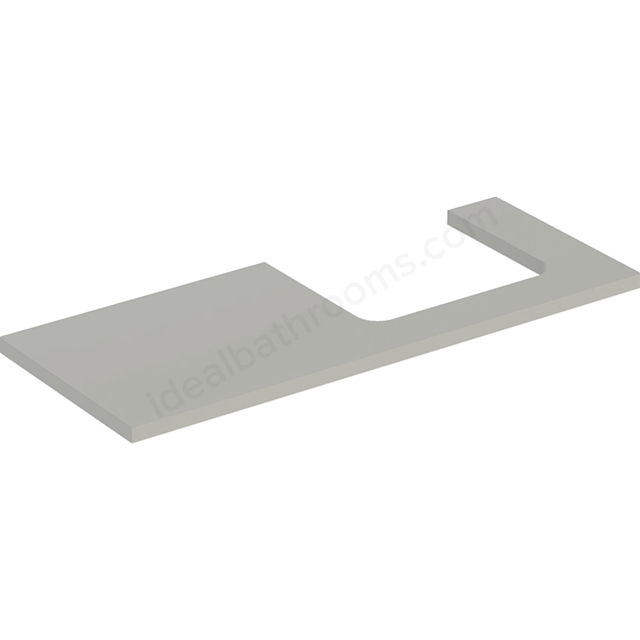 Geberit One Right Cut-out 1200mm Washtop - Matt Greige