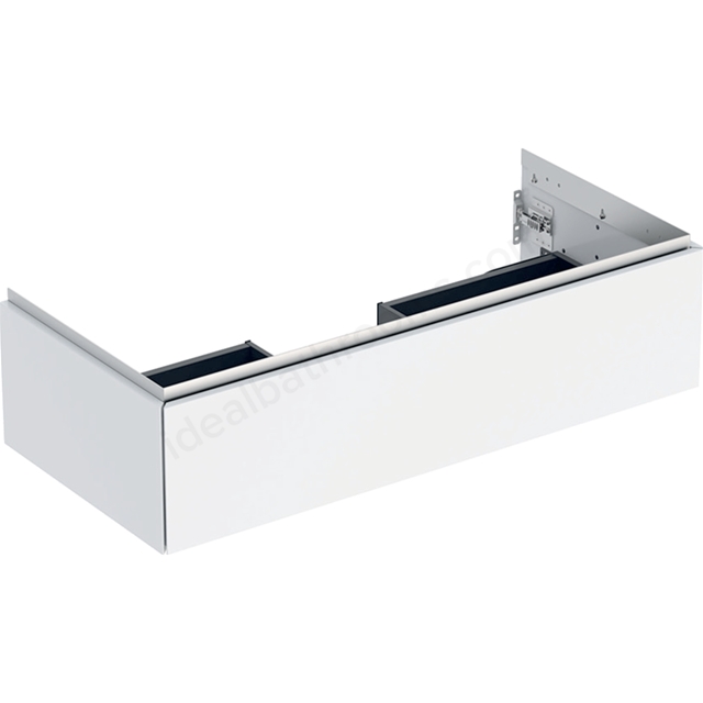 Geberit One 1050mm 1 Drawer Washbasin Unit - Gloss White