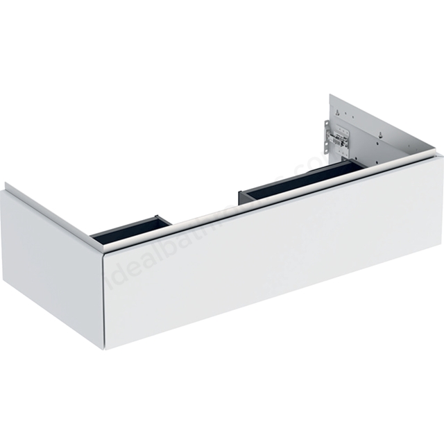 Geberit One 1050mm 1 Drawer Washbasin Unit - Matt White