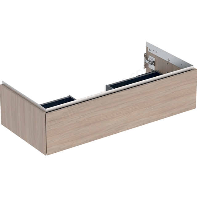 Geberit One 1050mm 1 Drawer Washbasin Unit - Oak