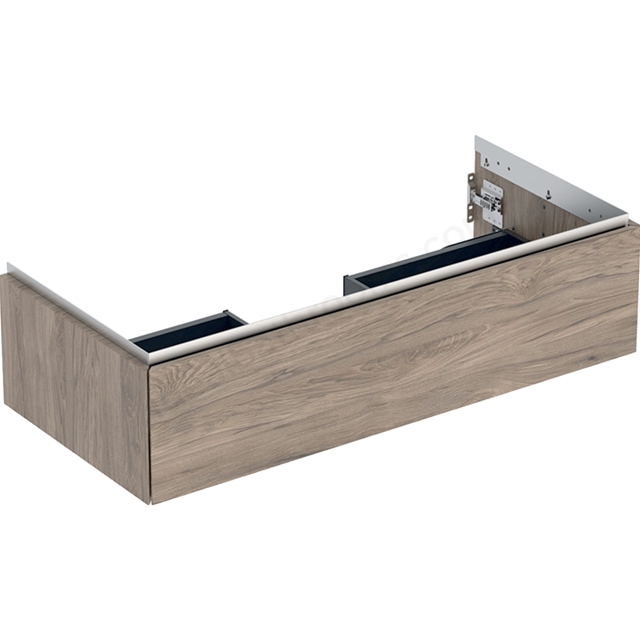 Geberit One 1050mm 1 Drawer Washbasin Unit - Hickory