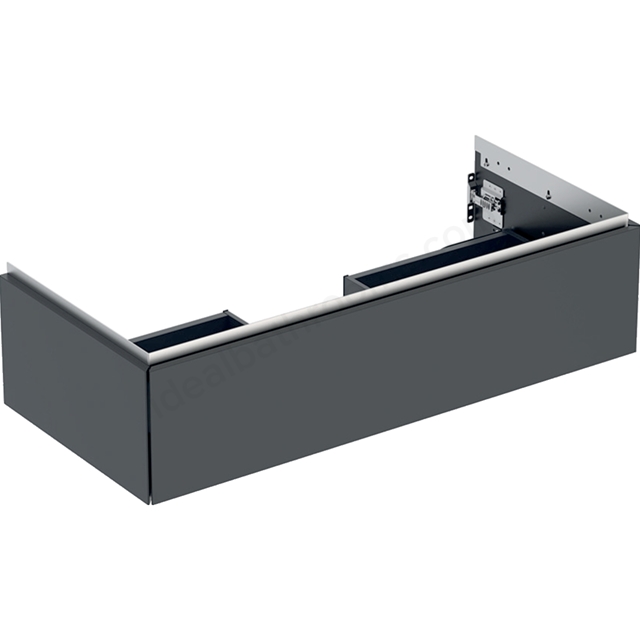 Geberit One 1050mm 1 Drawer Washbasin Unit - Matt Black