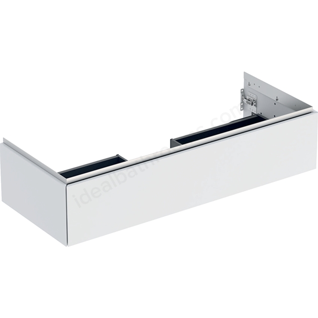 Geberit One 1200mm 1 Drawer Washbasin Unit - Matt White