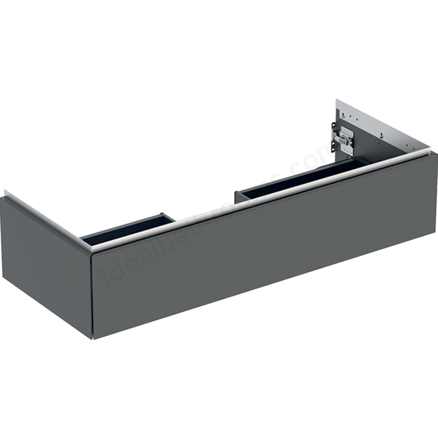 Geberit One 1200mm 1 Drawer Washbasin Unit - Matt Lava