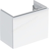 Geberit iCon Handrinse Basin Cabinet 1 Drawer 530mm  White Gloss Body/White Matt Handle