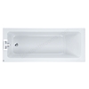 Twyford ASPECT 1700x700mm Rectangular Bath; No Grips; 2 Tap Holes; White