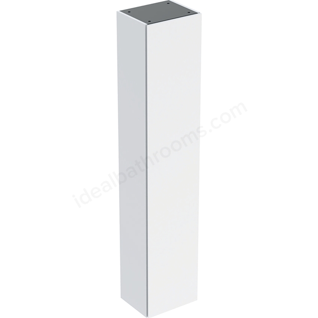 Geberit iCon 1 Door Tall Cabinet 360mm   White/Matt