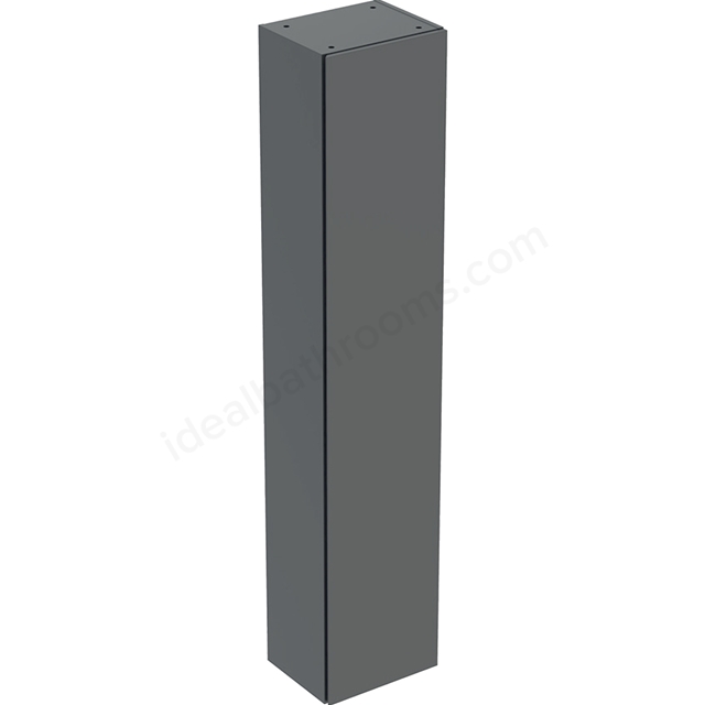 Geberit iCon 1 Door Tall Cabinet 360mm   Lava/Matt
