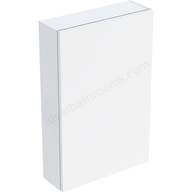 Geberit iCon Rectangular High-Level Cabinet 1 Door 450mm  White/High-Gloss