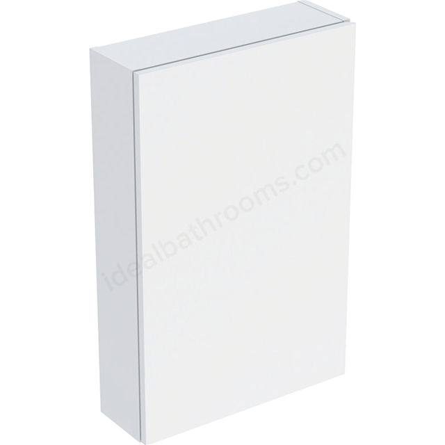 Geberit iCon Rectangular High-Level Cabinet 1 Door 450mm  White/Matt