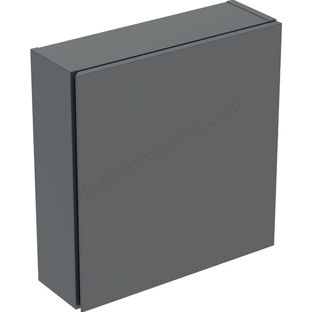 Geberit iCon Square High-Level Cabinet 1 Door 450mm  Lava/Matt