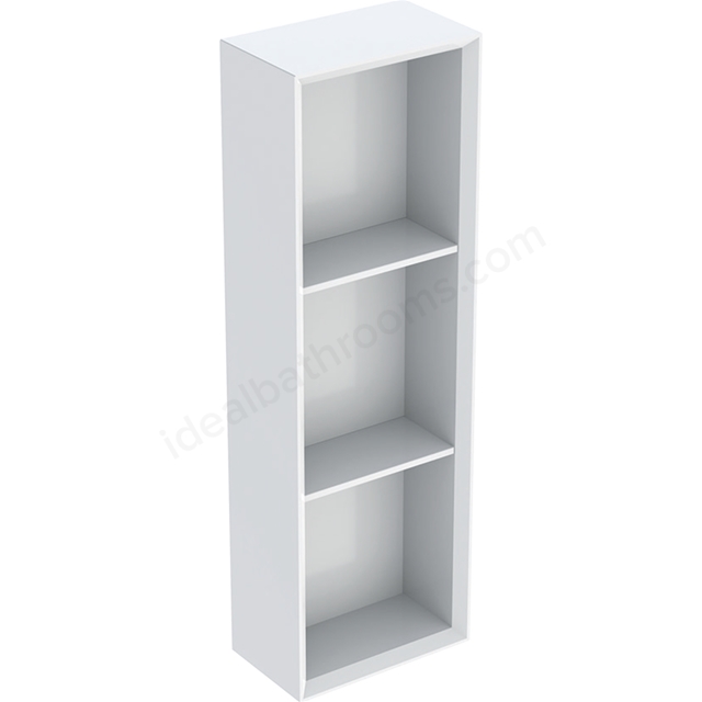 Geberit iCon Rectangular Shelf Unit 225mm   White/High-Gloss