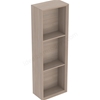 Geberit iCon Rectangular Shelf Unit 225mm   Oak/Wood-Texture