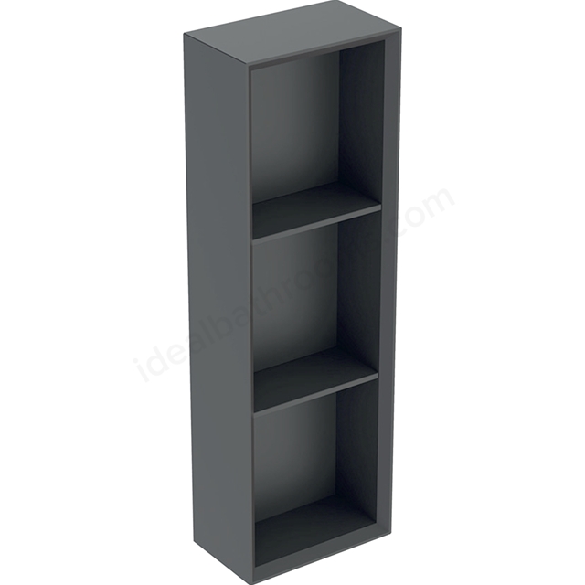 Geberit iCon Rectangular Shelf Unit 225mm   Lava/Matt