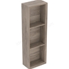 Geberit iCon Rectangular Shelf Unit 225mm   Hickory/Wood Texture
