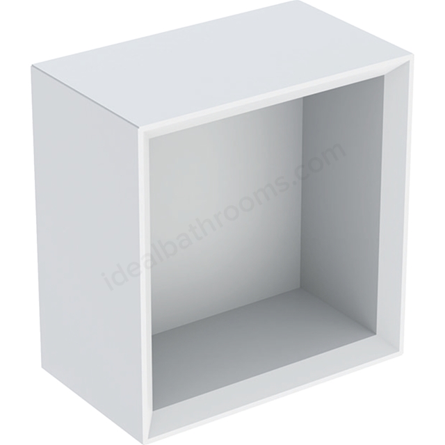 Geberit iCon Square Wall Box 225mm   White/Matt