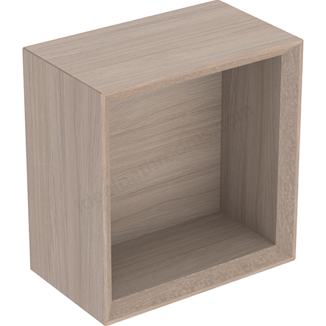 Geberit iCon Square Wall Box 225mm   Oak/Wood-Texture