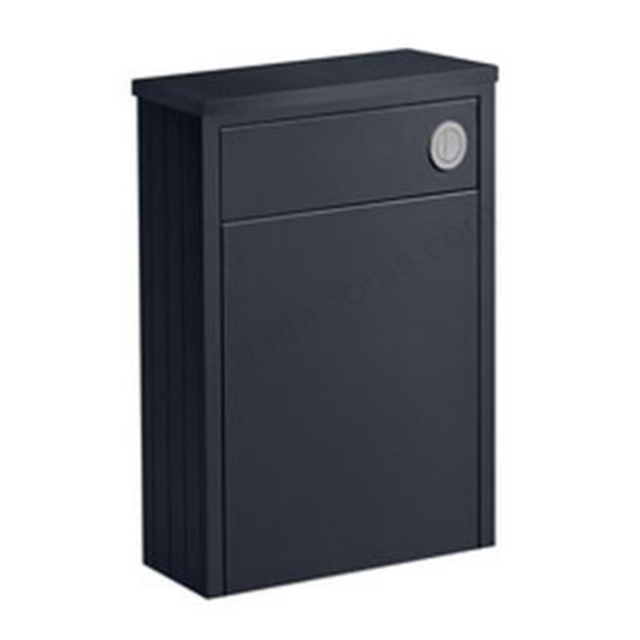 Tavistock Lansdown 860mm x 560mm x 230mm Back To Wall WC Unit - Dark Grey