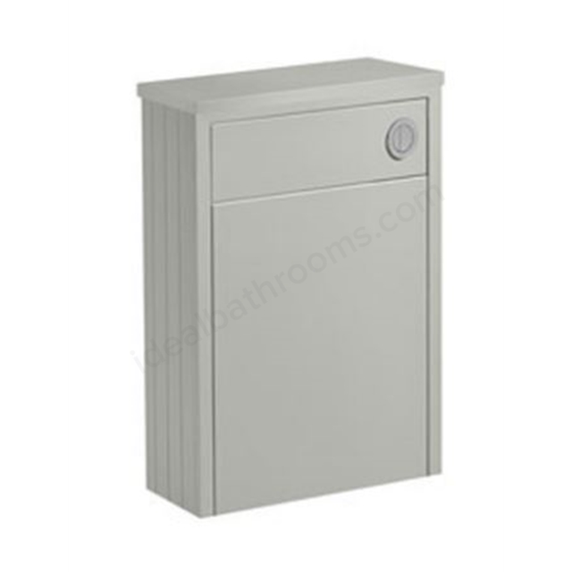 Tavistock Lansdown 860mm x 560mm x 230mm Back To Wall WC Unit - Pebble Grey