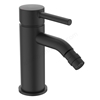 Ideal Standard Ceraline Bidet Mixer w/ Pop-up Waste - Silk Black