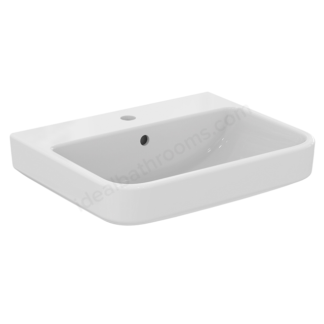 Ideal Standard i.Life B 550mm 1 Tap Hole Pedestal Washbasin - White
