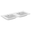 Ideal Standard i.Life B 1210mm x 515mm 2 Tap Hole Double Vanity Basin - White